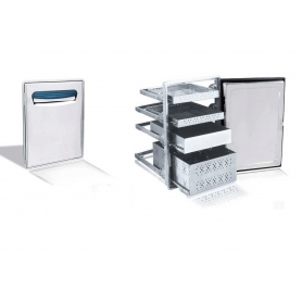 Sportello frigo con grimaldiera 4004/G/DX