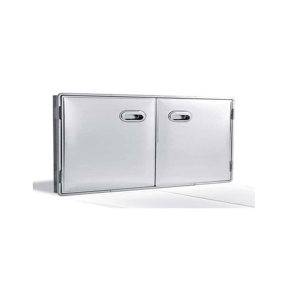 Cassetto portaoggetti acciaio inox con serratura - Serie 4000 - Priolinox