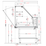 VETRINA SNACK REFRIGERATA 100V/UC VBD